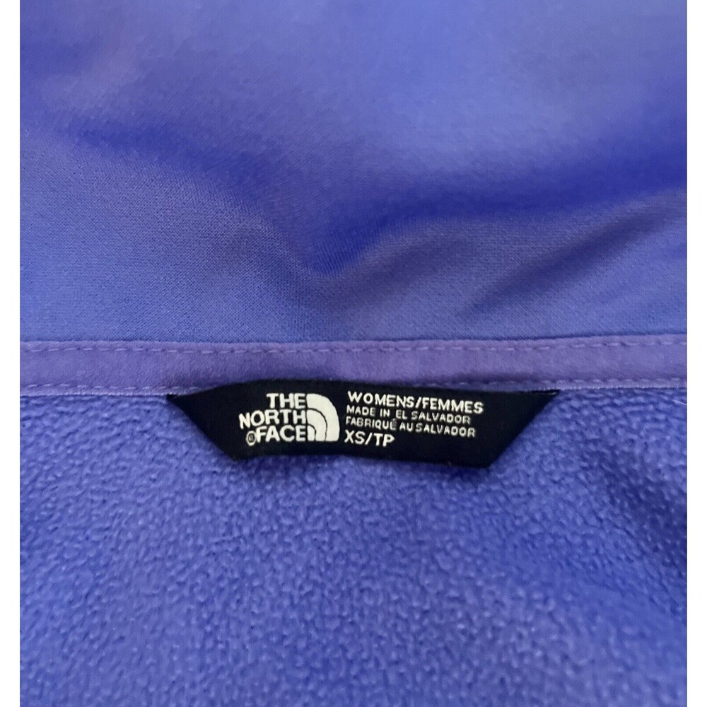 North Face Scuba Full Zip Jacket Womens XS Purple Athleisure Outdoor Gorp Yoga - Picture 4 of 7